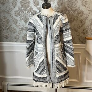 Rebecca Taylor Fringe Coat